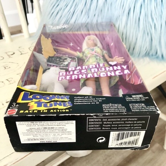 Barbie, Vintage, 2003, Looney Tunes, Bugs Bunny, Barbie, New In Box - Picture 5 of 11